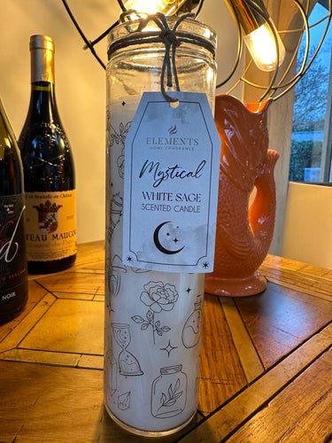 Mystical White Sage Candle