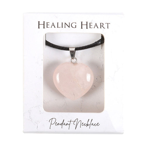 Rose Quartz Healing Heart