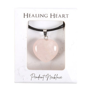 Rose Quartz Healing Heart